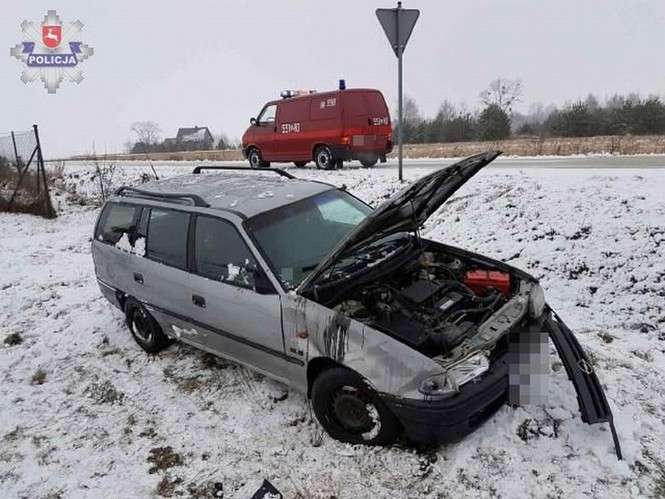 Wypadek we Włodawie - Autor: Policja