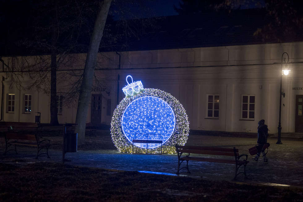  Świąteczne iluminacje w Białej Podlaskiej  - Autor: UM Biała Podlaska