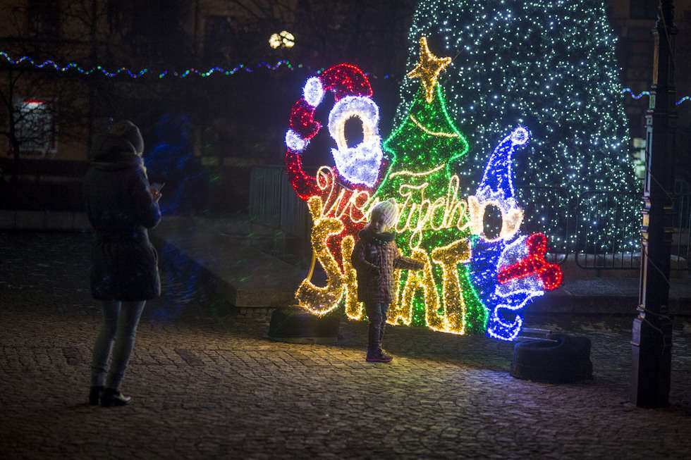  Świąteczne iluminacje w Białej Podlaskiej (zdjęcie 2) - Autor: UM Biała Podlaska