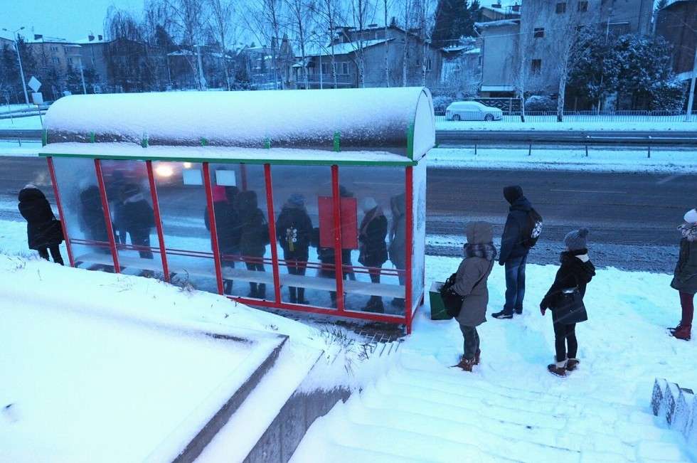  Śnieg w Lublinie  - Autor: Maciej Kaczanowski