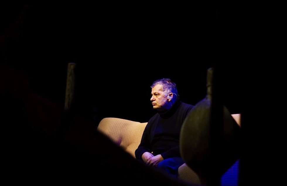  Wieloryb w Teatrze Starym - spektakl z Krzysztofem Globiszem  (zdjęcie 16) - Autor: Dorota Awiorko