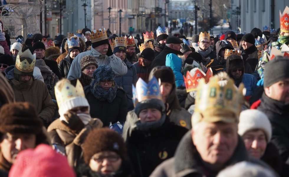  Orszak Trzech Króli w Lublinie (zdjęcie 27) - Autor: Wojciech Nieśpiałowski