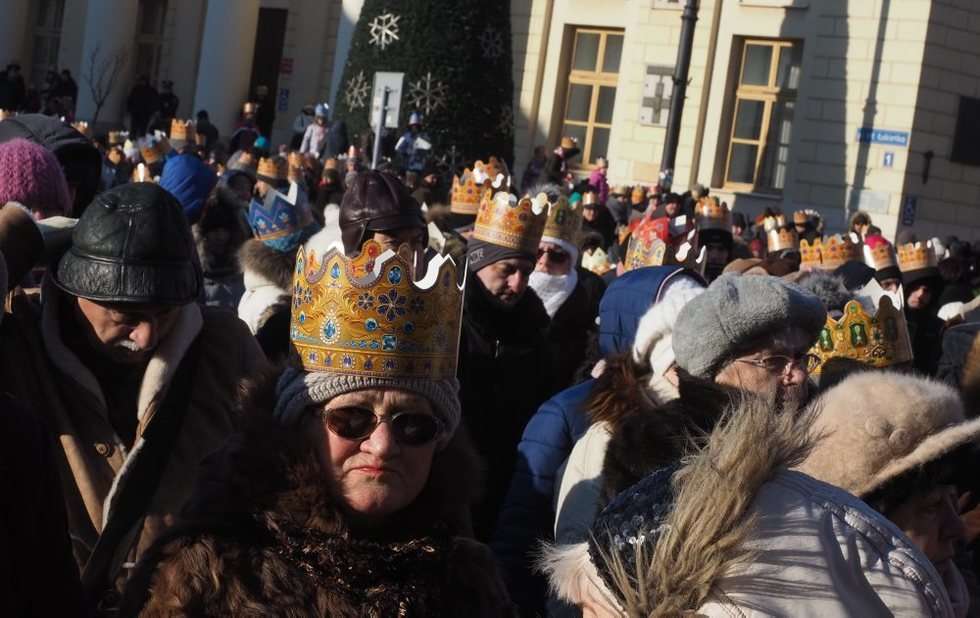  Orszak Trzech Króli w Lublinie (zdjęcie 6) - Autor: Wojciech Nieśpiałowski