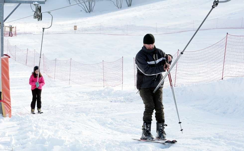  Wyciąg narciarski na Globusie już działa (zdjęcie 8) - Autor: Wojciech Nieśpiałowski
