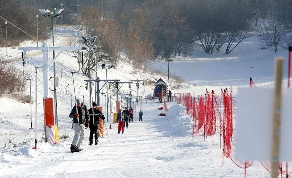  Wyciąg narciarski na Globusie już działa (zdjęcie 5) - Autor: Wojciech Nieśpiałowski