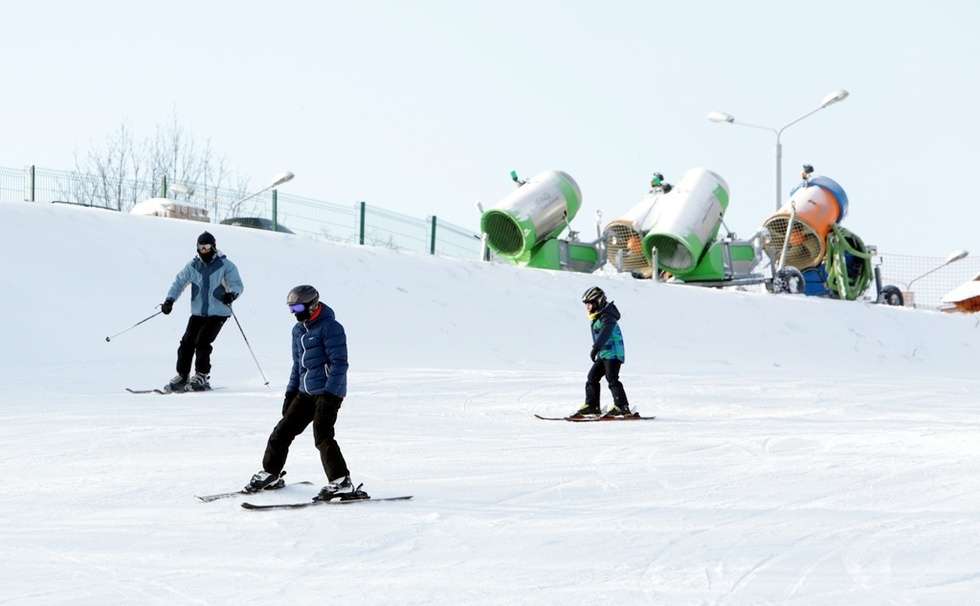  Wyciąg narciarski na Globusie już działa (zdjęcie 13) - Autor: Wojciech Nieśpiałowski