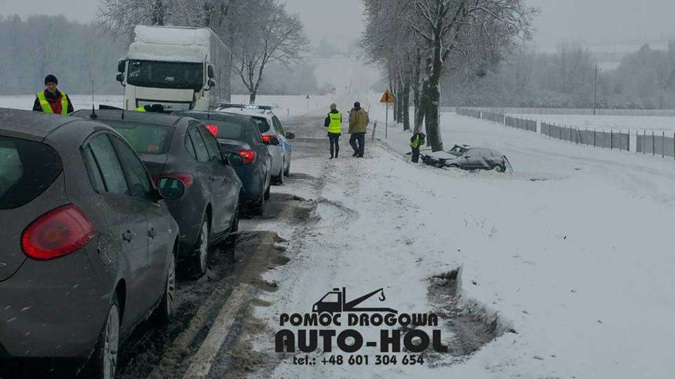  Wypadek w Polichnie  - Autor: Auto-Hol Kraśnik