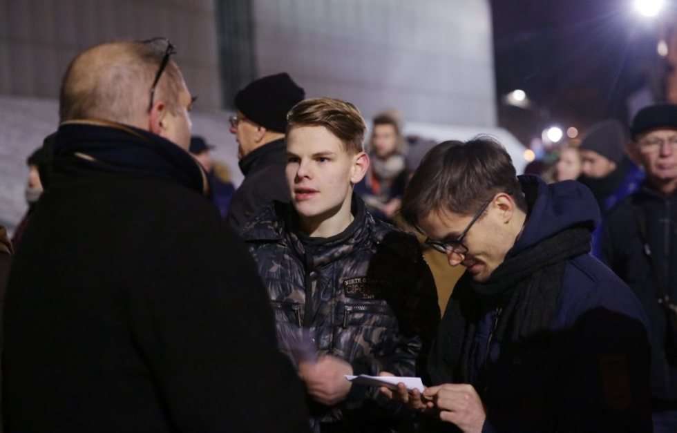  Protest studentów w Lublinie (zdjęcie 9) - Autor: Dorota Awiorko