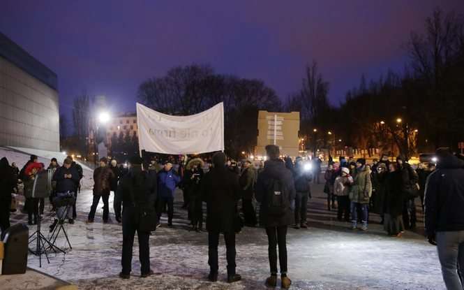 Protest studentów w Lublinie