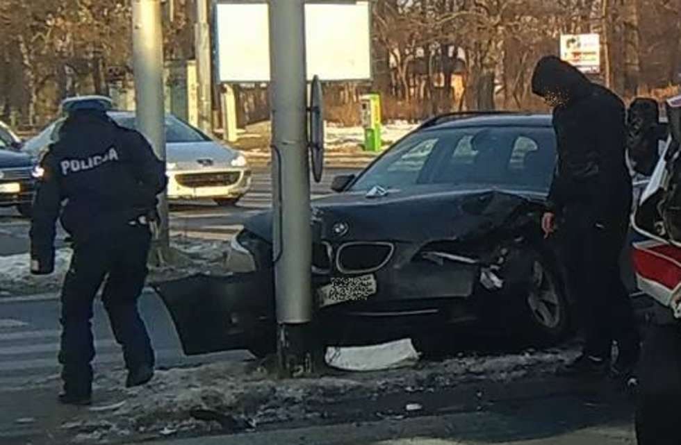  Lublin: Karetka zderzyła się z BMW  - Autor: Bartłomiej Budzyński / Alarm 24