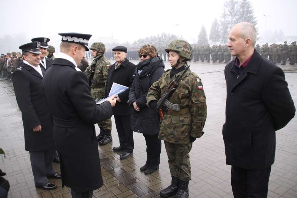  Przysięga wojskowa w Dęblinie (zdjęcie 5) - Autor: WSOSP