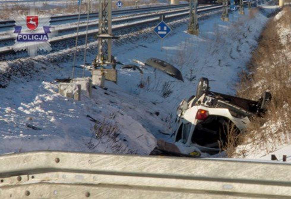  Tragiczny wypadek na przejeździe kolejowym  - Autor: Policja