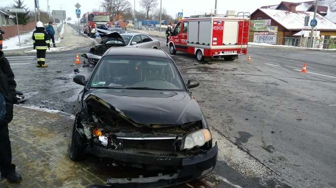 Wypadek w Przytocznie - Autor: Pomoc drogowa Freehol.pl