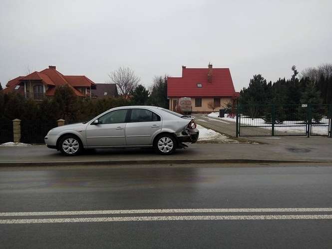 Kolizja 4 samochodów w Jakubowicach