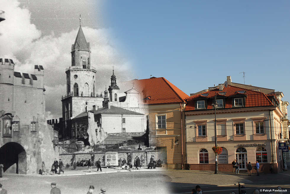 Galeria: Lublin dzisiaj i dawniej. Fotokolaże - zdjęcie 4 - Dziennik  Wschodni