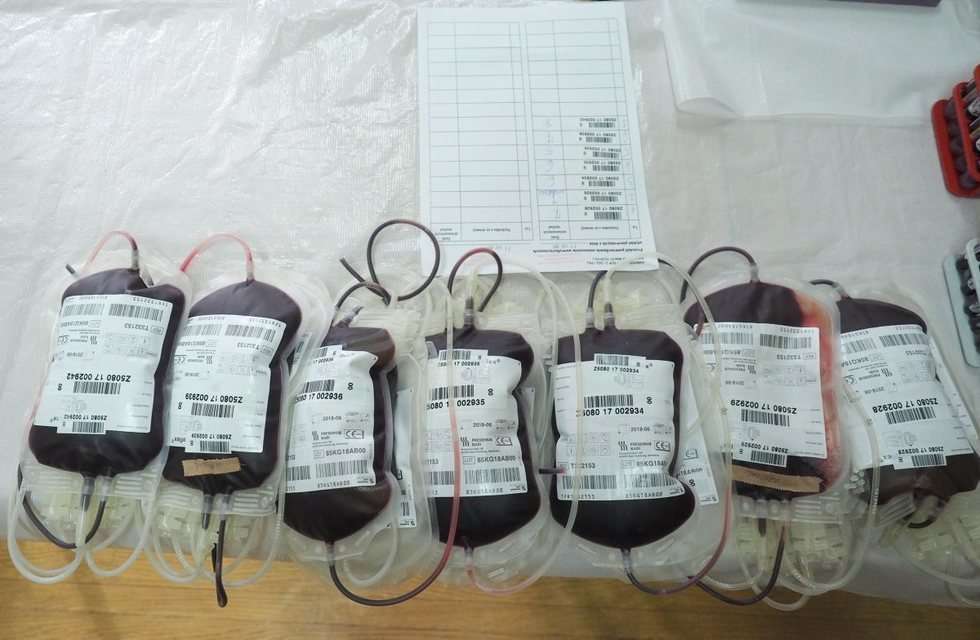  Akcja oddawania krwi w lubelskim chemiku (zdjęcie 2) - Autor: Maciej Kaczanowski
