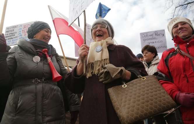 Manifestacja KOD w Lublinie - Autor: Wojciech Nieśpiałowski