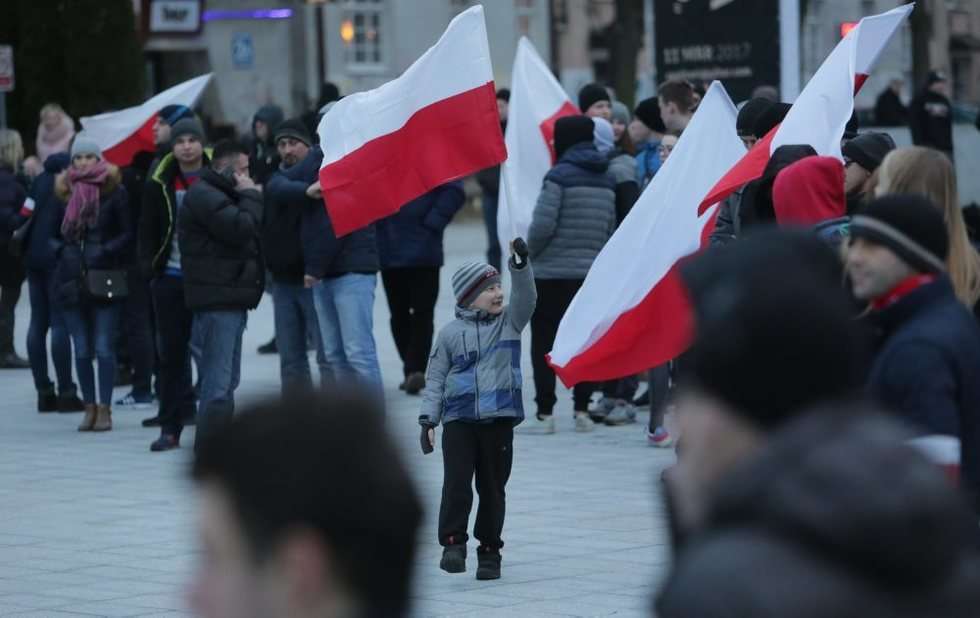 Marsz Pamięci Żołnierzy Wyklętych (zdjęcie 11) - Autor: Wojciech Nieśpiałowski