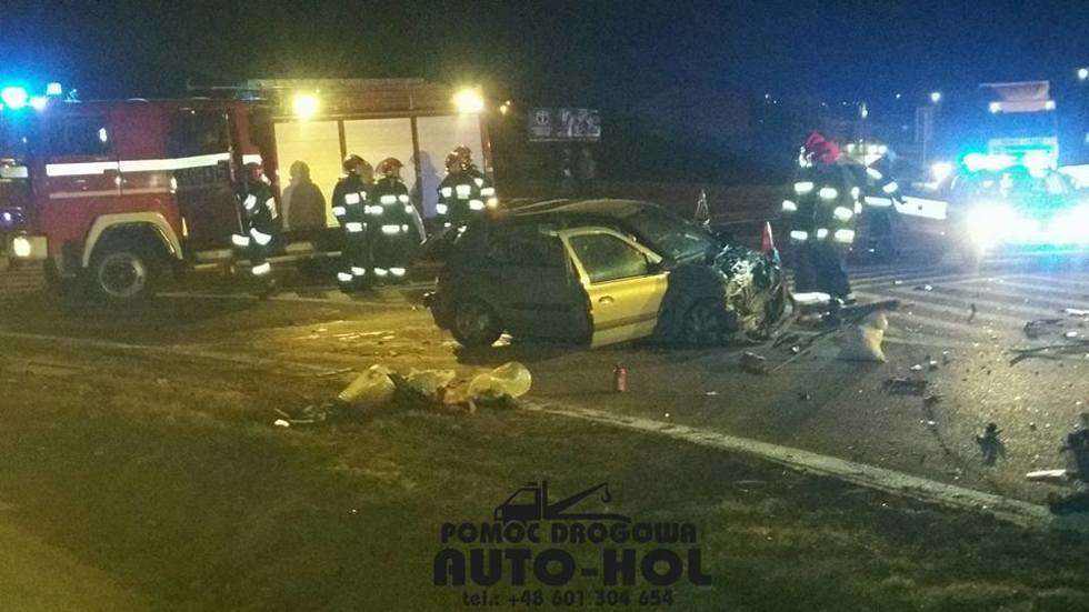  Wypadek w Pułankowicach (zdjęcie 7) - Autor: Pomoc Drogowa Auto Hol