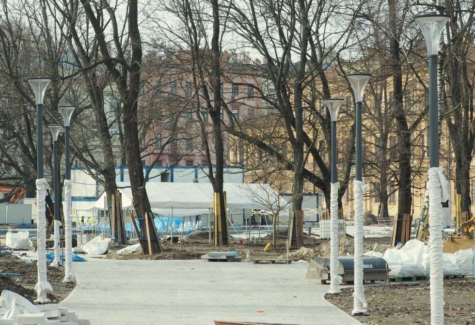  Zmiany na placu Litewskim (zdjęcie 2) - Autor: Maciej Kaczanowski