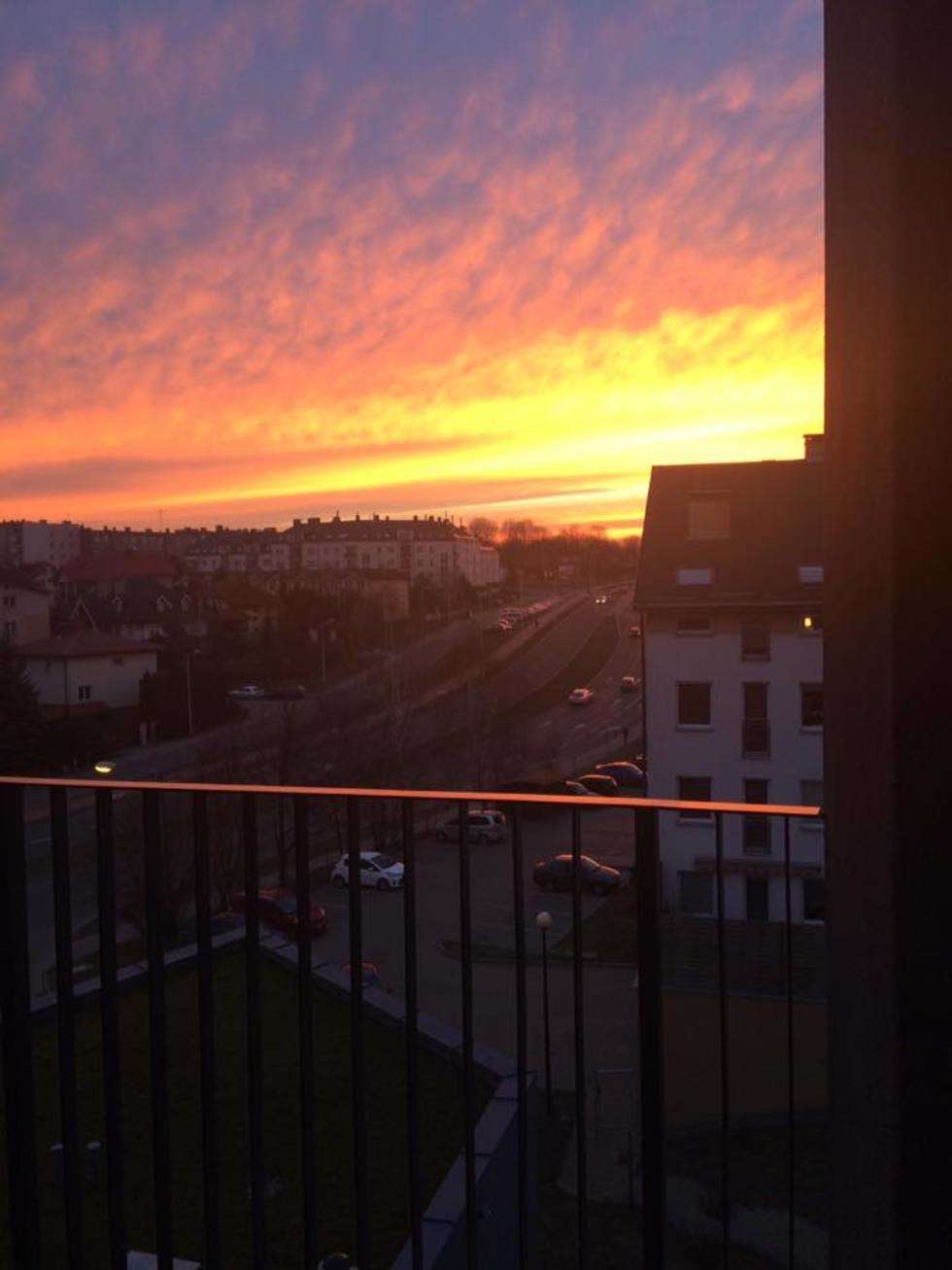  Barwny zachód słońca. Zdjęcia internautów (zdjęcie 16) - Autor: Weronika M-ska