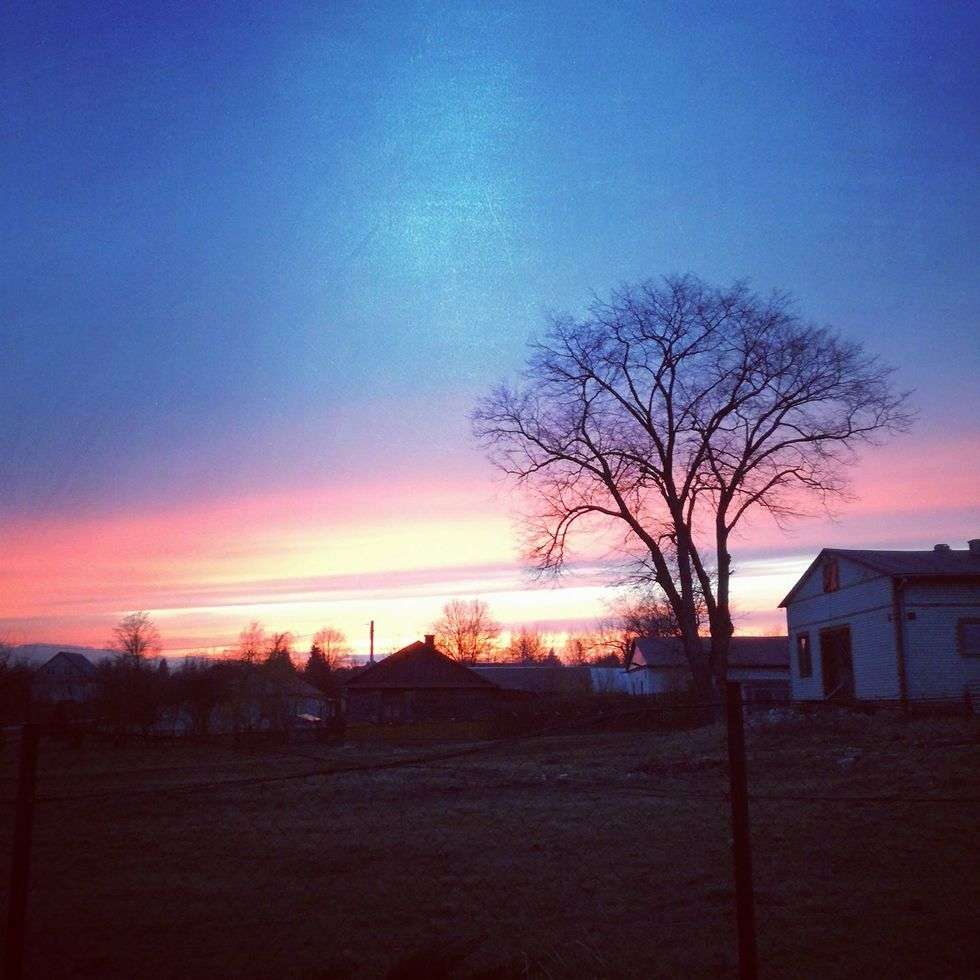  Barwny zachód słońca. Zdjęcia internautów (zdjęcie 13) - Autor: Paula Kowalczyk