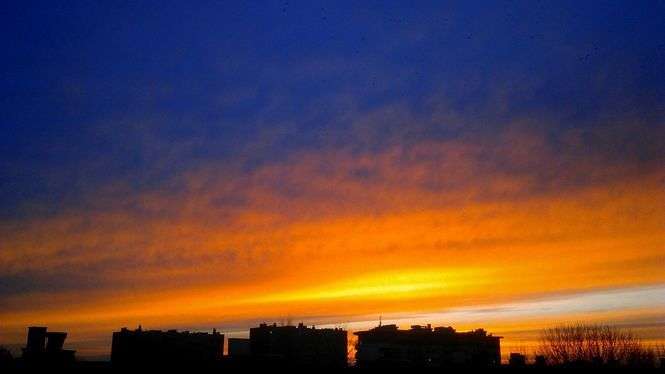 Barwny zachód słońca. Zdjęcia internautów