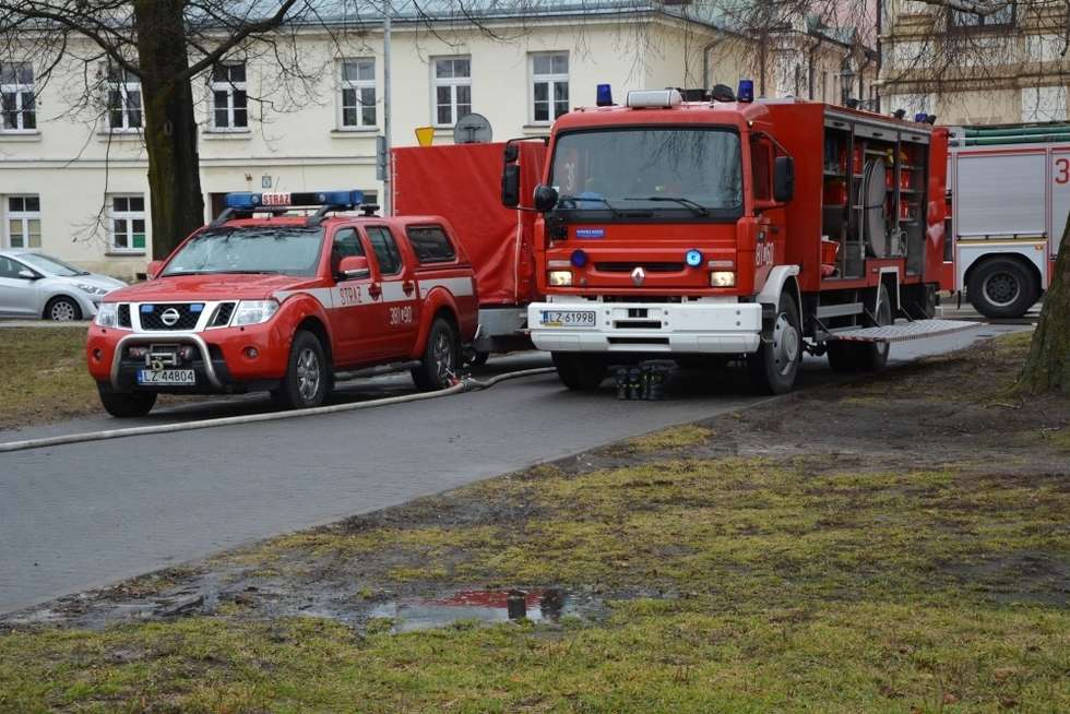  Podejrzana przesyłka do sądu w Zamościu (zdjęcie 6) - Autor: KM PSP Zamość