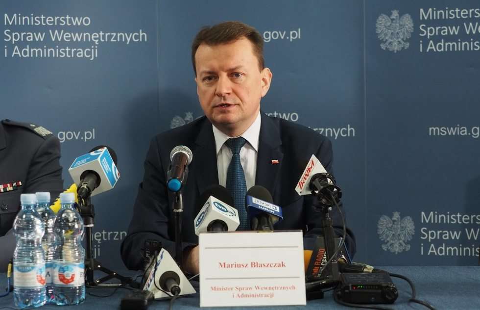  Minister Błaszczak w Lublinie (zdjęcie 32) - Autor: Wojciech Nieśpiałowski