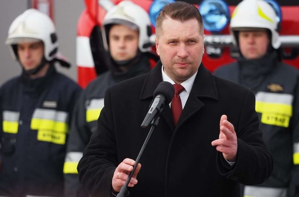  Minister Błaszczak w Lublinie (zdjęcie 13) - Autor: Wojciech Nieśpiałowski