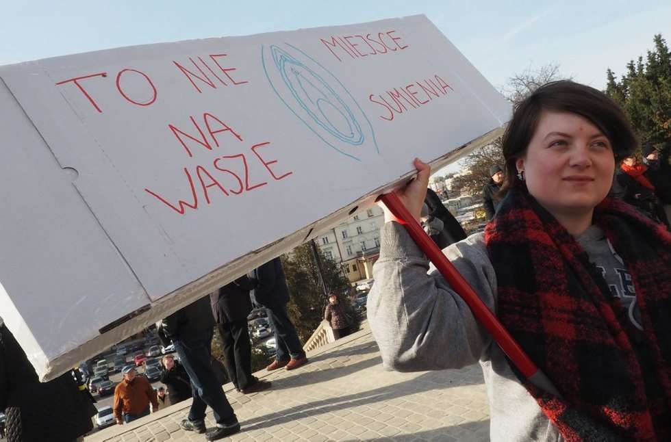  Manifa na rzecz praw kobiet (zdjęcie 39) - Autor: Wojciech Nieśpiałowski