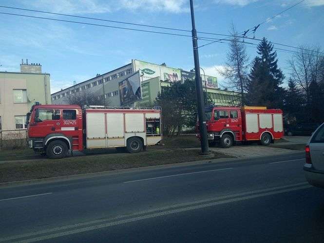 Pożar przy ul. Diamentowej