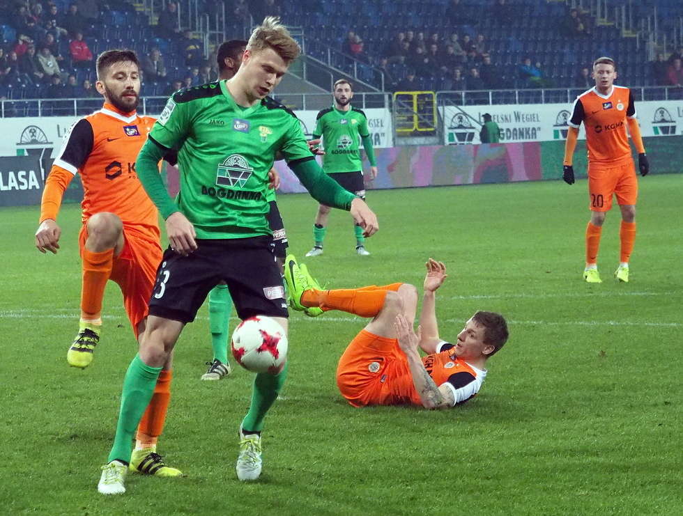  Górnik przegrał z Zagłębiem 0:1 (zdjęcie 14) - Autor: Maciej Kaczanowski