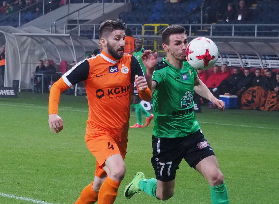  Górnik przegrał z Zagłębiem 0:1 (zdjęcie 21) - Autor: Maciej Kaczanowski