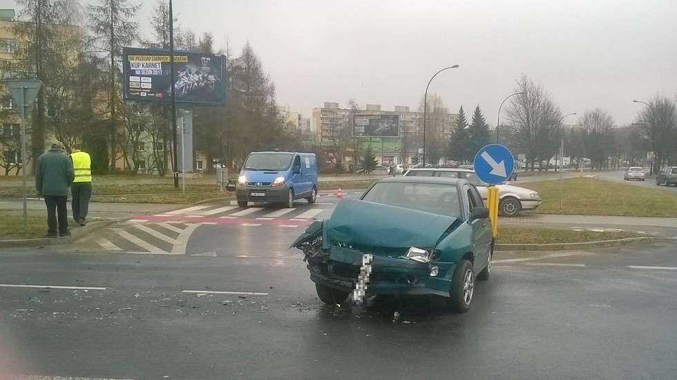  Wypadek na ul. Elsnera w Lublinie (zdjęcie 6) - Autor: Grzegorz Rekiel