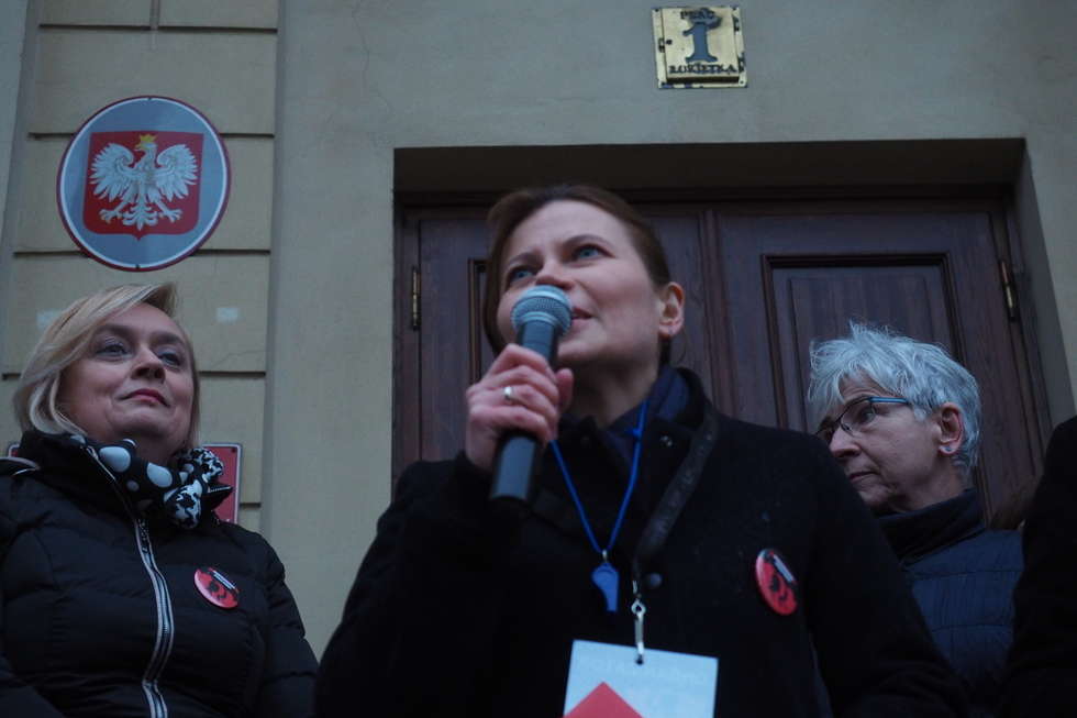  Strajk w obronie praw kobiet (zdjęcie 5) - Autor: Maciej Kaczanowski