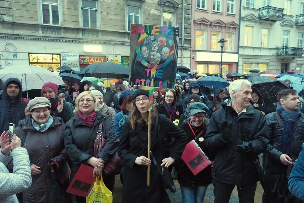  Strajk w obronie praw kobiet (zdjęcie 20) - Autor: Maciej Kaczanowski