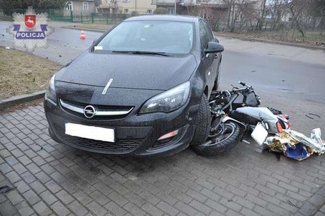 Czemierniki: Wypadek motocykla - Autor: Policja
