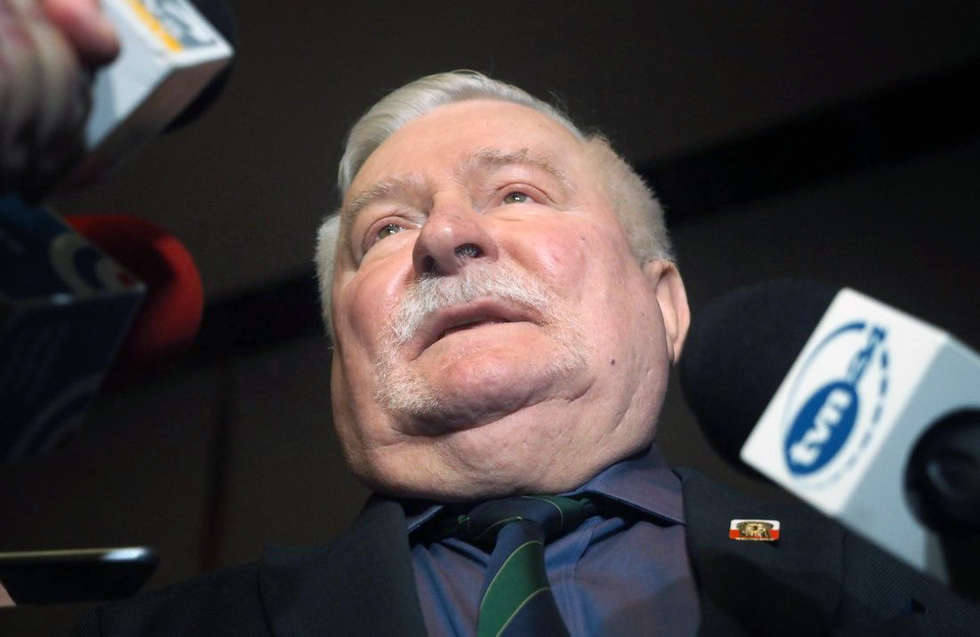  Lech Wałęsa na UP w Lublinie (zdjęcie 1) - Autor: Wojciech Nieśpiałowski
