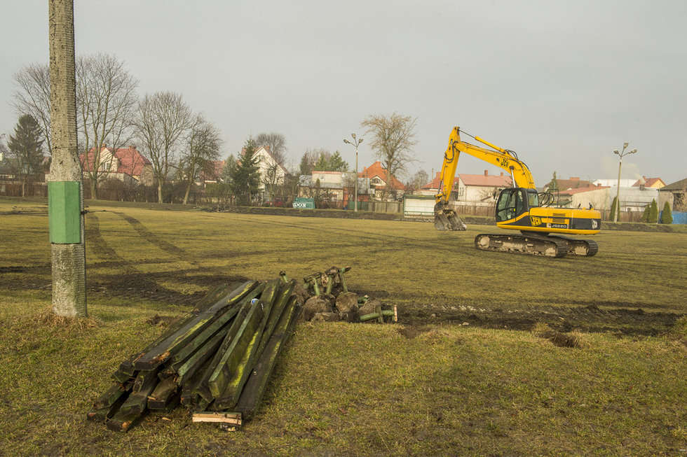  Ruszyła budowa boiska w Białej Podlaskiej (zdjęcie 4) - Autor: UM Biała Podlaska