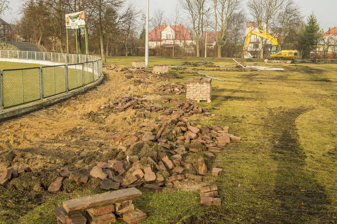 Ruszyła budowa boiska w Białej Podlaskiej - Autor: UM Biała Podlaska