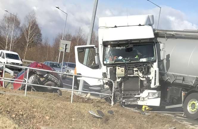 Wypadek w Lubartowie
