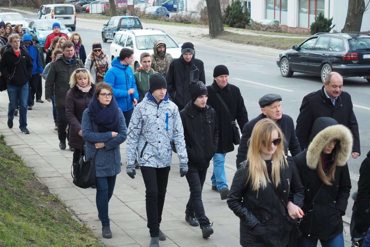 Marsz szlakiem „Lublin. Pamięć Zagłady” - Autor: Maciej Kaczanowski