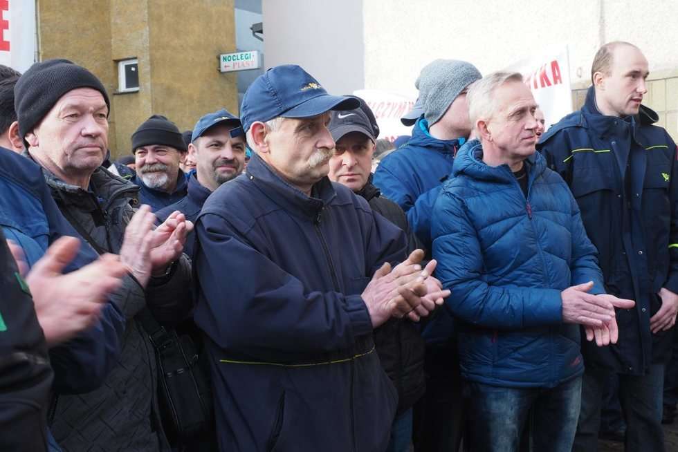  Protest pracowników Poczty Polskiej w Lublinie (zdjęcie 5) - Autor: Maciej Kaczanowski