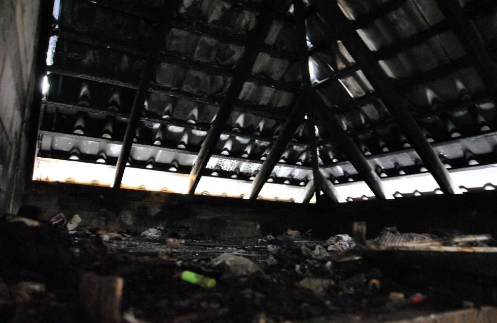  Pożar zniszczył ich dom. Potrzebna pomoc dla rodziny z Kalinowic (zdjęcie 1) - Autor: gmina Zamość