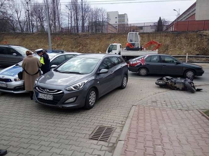 Wypadek na Drodze Męczenników Majdanka w Lublinie