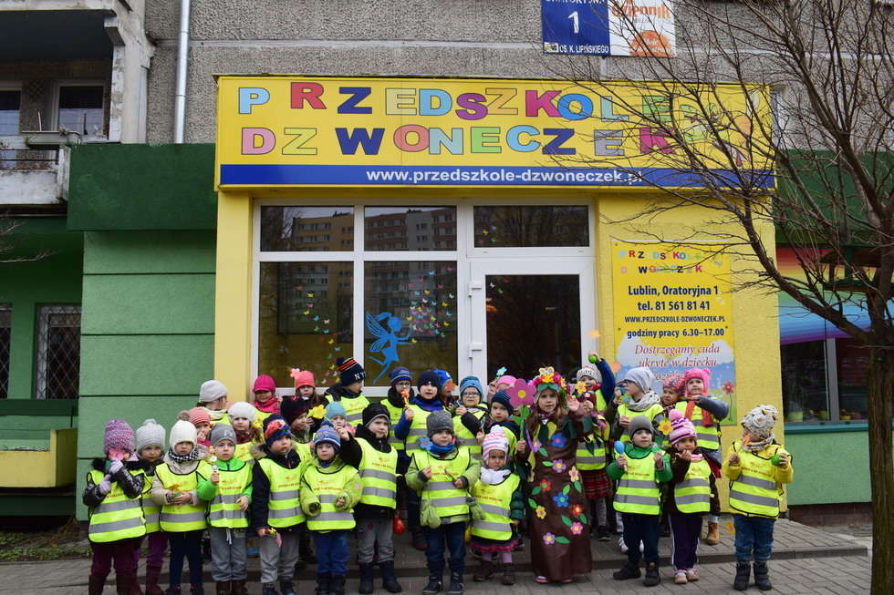  Pożegnanie zimy przez Przedszkole Dzwoneczek w Lublinie (zdjęcie 3) - Autor: Przedszkole Dzwoneczek