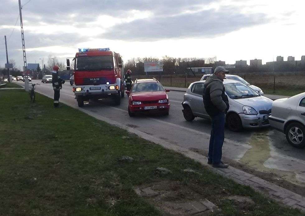  Wypadek na ul. Turystycznej w Lublinie (zdjęcie 8) - Autor: Grzegorz Rekiel