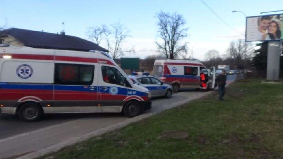  Wypadek na ul. Turystycznej w Lublinie (zdjęcie 7) - Autor: Grzegorz Rekiel