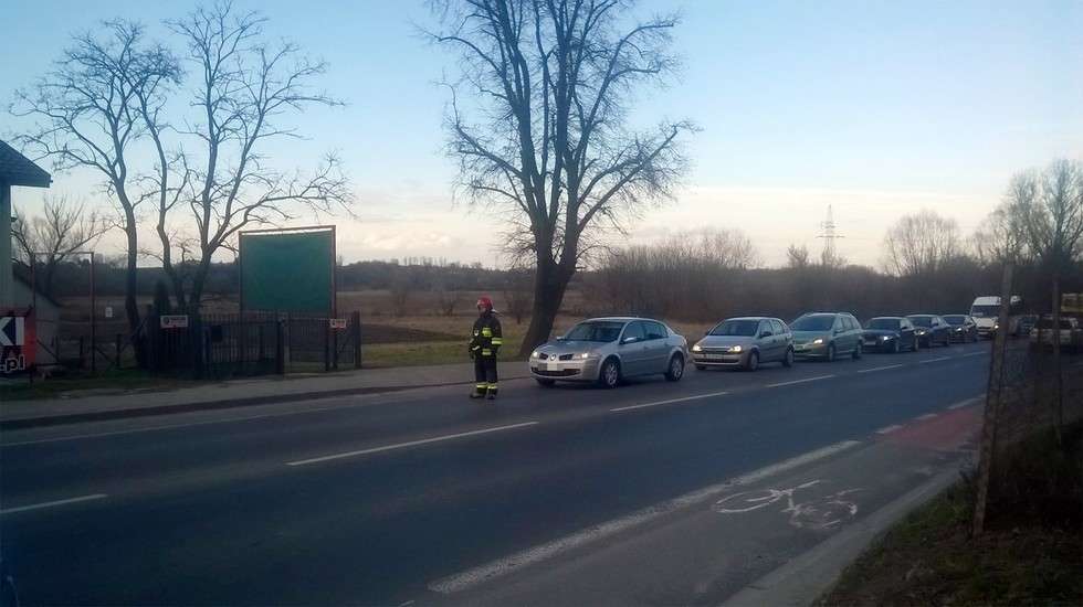  Wypadek na ul. Turystycznej w Lublinie (zdjęcie 6) - Autor: Grzegorz Rekiel
